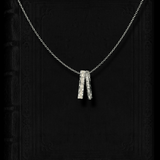 Hidden Message Necklace - 2 Letters