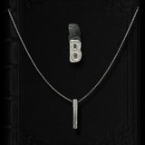 Hidden Message Necklace - 2 Letters