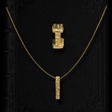 Hidden Message Necklace - 4 or more Letters