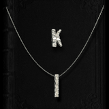 Hidden Message Necklace - 2 Letters