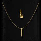 Hidden Message Necklace - 4 or more Letters