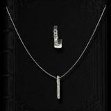 Hidden Message Necklace - 2 Letters