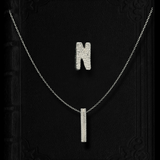 Hidden Message Necklace - 2 Letters