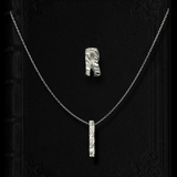 Hidden Message Necklace - 2 Letters