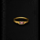 Birthstone Ring Yue - October | Tourmaline
