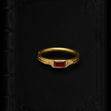 Birthstone Ring Yue - July | Ruby