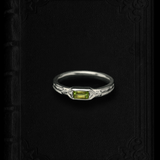Birthstone Ring Yue - August | Peridot