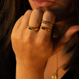 Birthstone Ring Yue - June | Moonstone