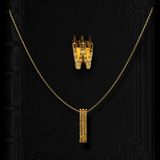 Hidden Message Necklace - 4 or more Letters