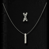 Hidden Message Necklace - 2 Letters