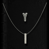 Hidden Message Necklace - 2 Letters