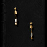 Small pearl earrings Crya
