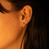 Round Stud Earring Maia