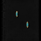 Small Turquoise Stud Earrings Lina