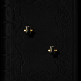 Onyx stud earrings Daya