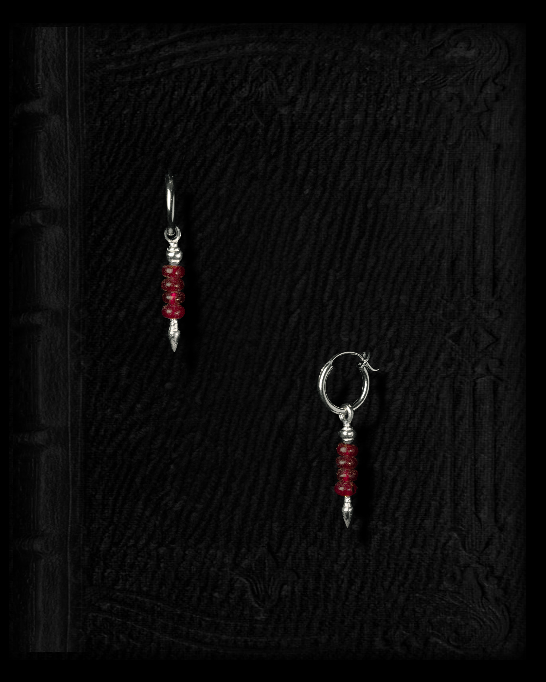 Stone Beads hoop Kao