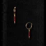 Stone Beads hoop Kao