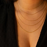 Fine Chain Necklace 14k